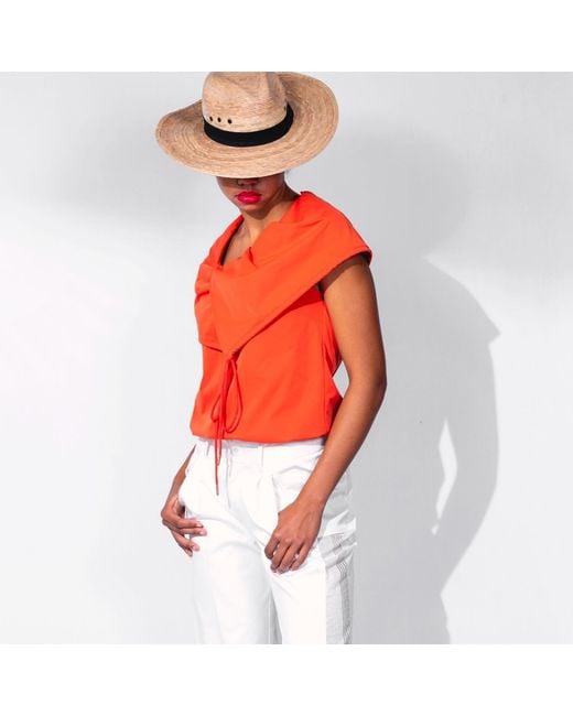 SNIDER Red Poppy Top