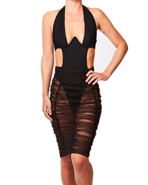 Room 24 Black Monica Skirt