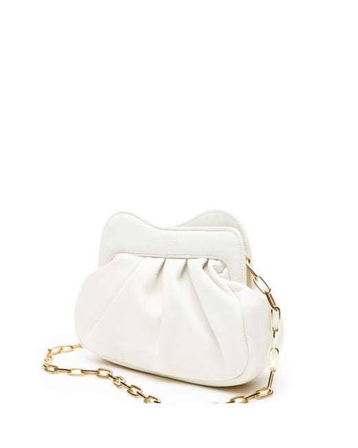 Danni Ro White Lisbon Baby Clutch