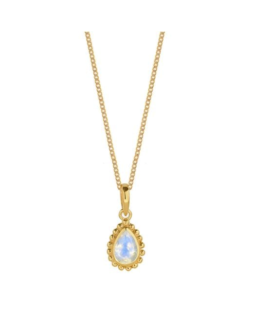 Charlotte's Web Jewellery Metallic June Birthstone Necklace