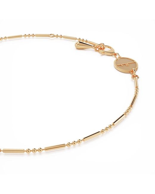 Linda Fiore Metallic Daisy Layering Bracelet 18K Vermeil