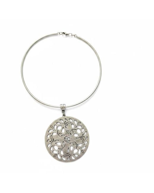 By Virgo White Esparia Necklace