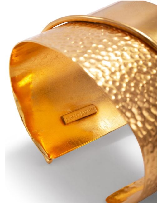 Jaredjamin Yellow Tribella Cuff Bracelet