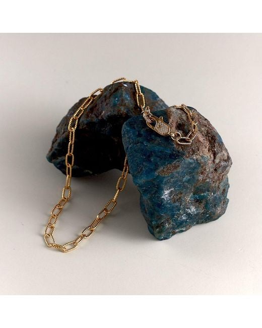 Freqnc Atelier Metallic Baddie Buckle Necklace