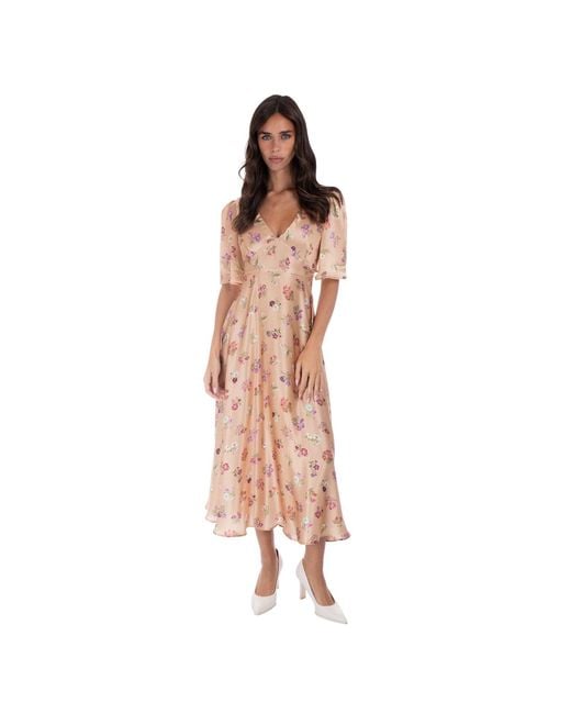 Sofia Tsereteli Pink Royal Sunset Evening Gown