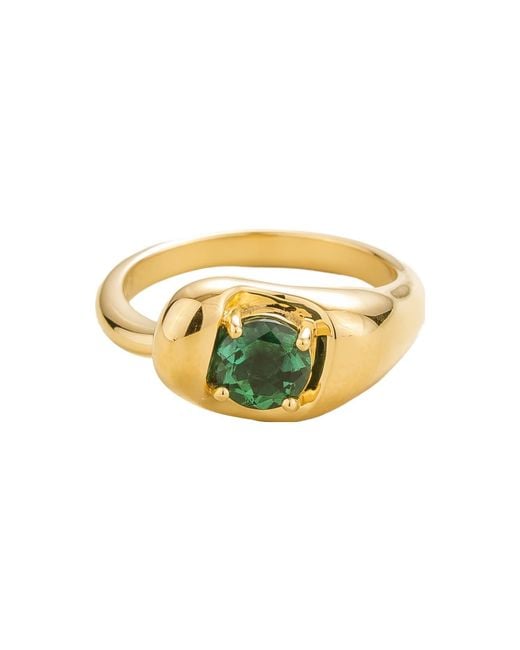 Juvetti Metallic Fava Ring