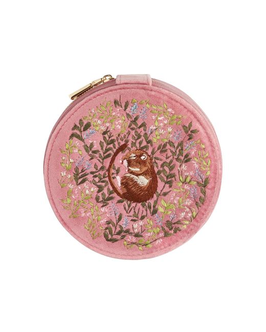 Fable England Fable Chloe Dormouse Jewellery Box Pink