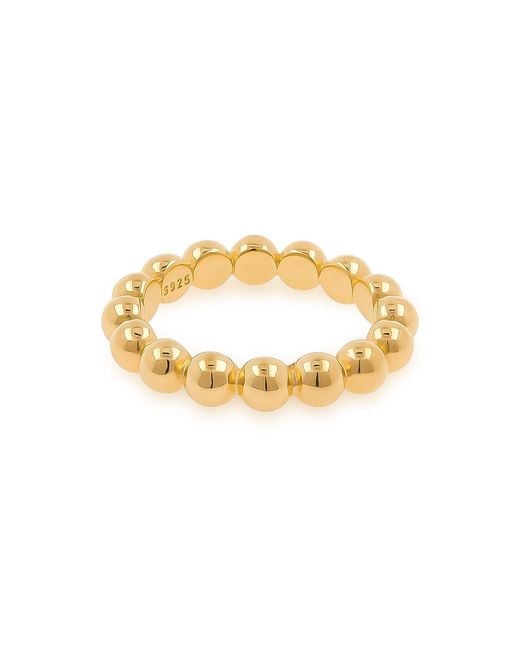 Cote Cache Metallic Bubble Ball Ring