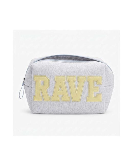 Rave on Trend White Rave Pouch