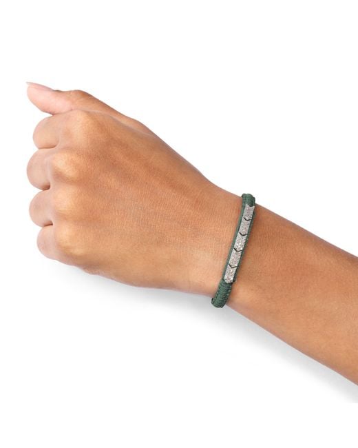 Caravan of Stones Green Méridien Bracelet Deep Petrol