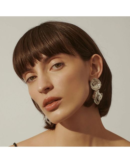 EVA REMENYI Metallic Vacation Ika Earrings