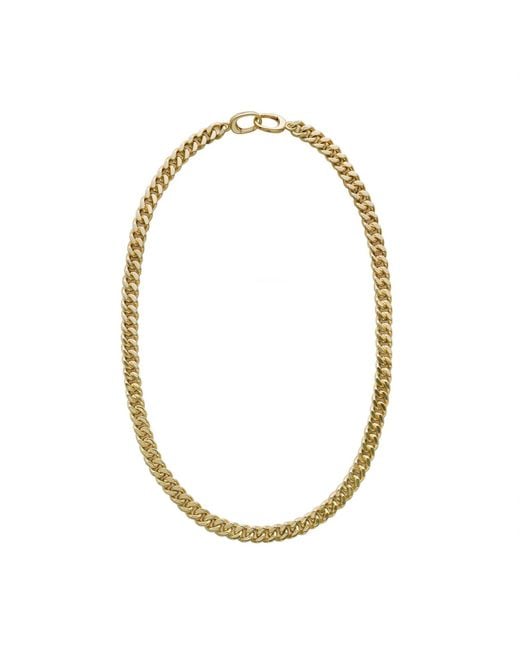 Onia Metallic Maxi Cuban Link Necklace