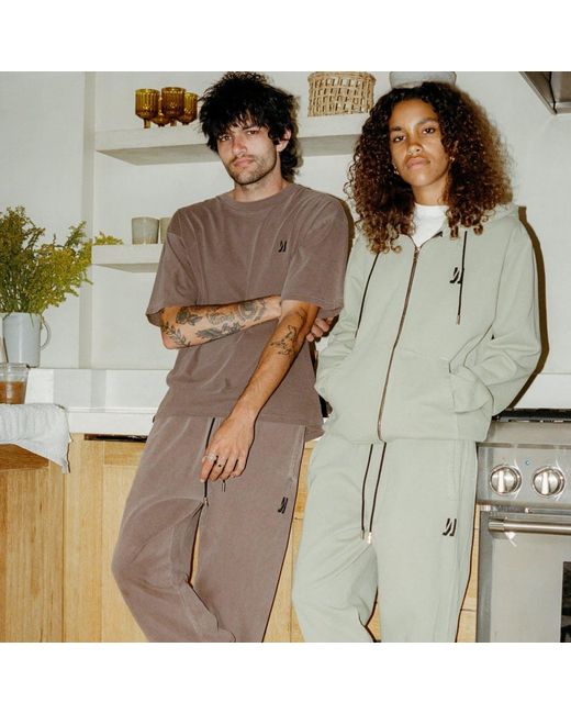 Comune Brown Ryder Oversized Tee for men