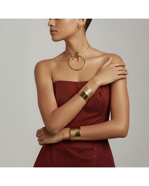 Jaredjamin Yellow Tribella Cuff Bracelet