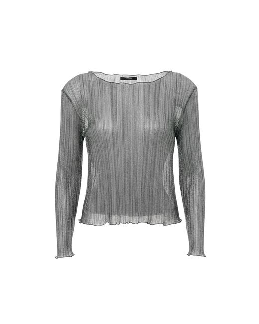 By Noa Rawitz Gray The Urania Long Sleeves Top