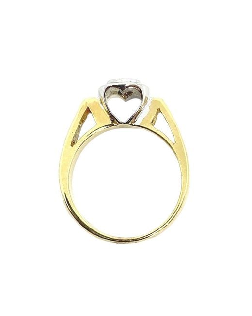 Tg-Jewellery by Tamara Gervasio Metallic Heart Diamond Ring