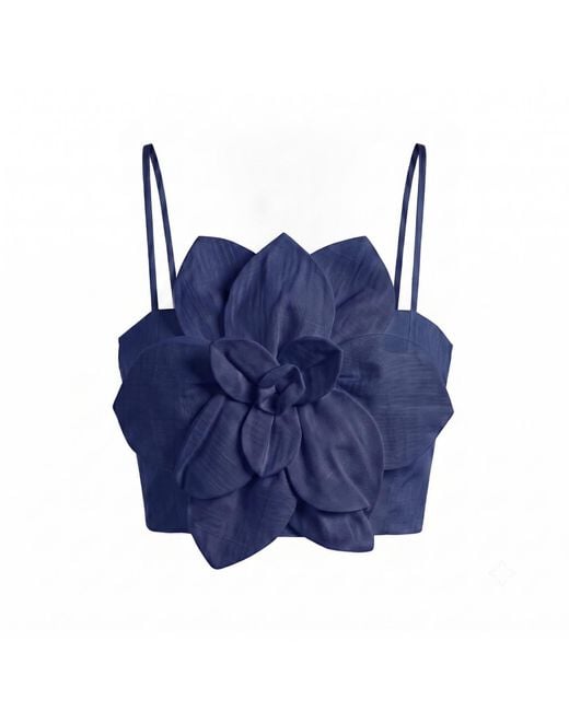 Yumi Kim Blue Sahara Linen Top