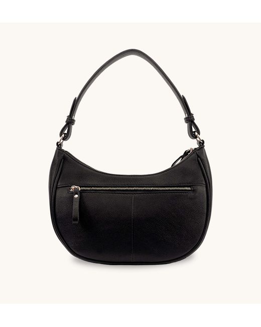 Apatchy London Black The Lucy Leather Bag