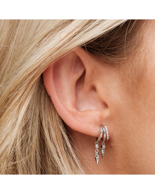 Aaria London Metallic Sienna Earrings