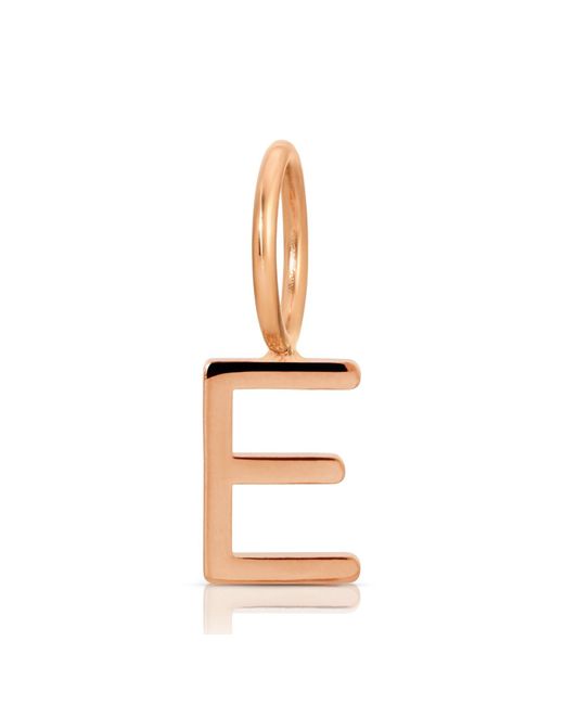 Maya Brenner Metallic Letter Charm