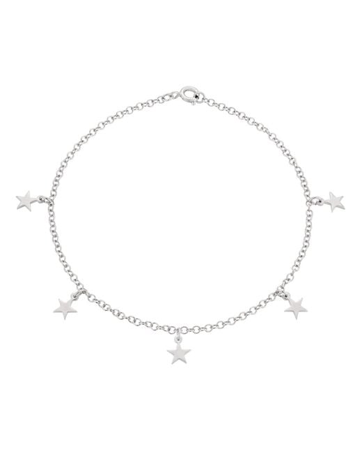 Posh Totty Designs Metallic Sterling Silver Star Station Bracelet