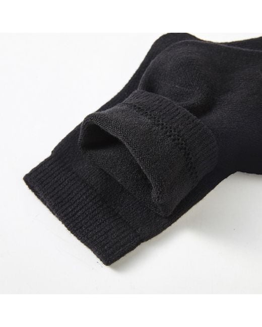 Soft Strokes Silk Black Wool Quarter-Length Socks Set Of Two