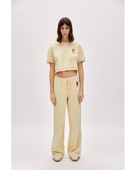 Pcfg Natural Neutrals Crop Tee