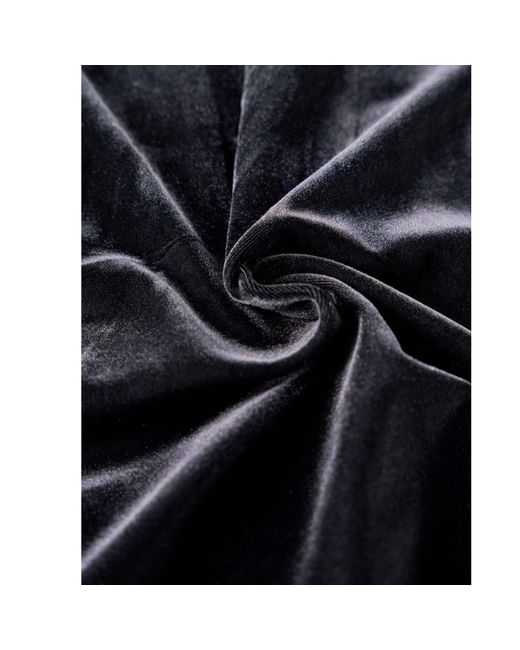 Iellele Blue Velvet Dress