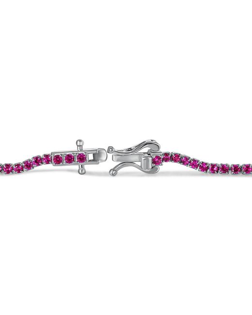 Viviana Halil Metallic The Rosa Tenné Premium Zirconia Bracelet