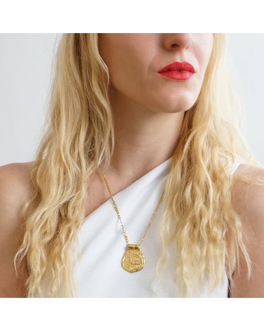 Smilla Brav Metallic The Zodiac Necklace Pisces