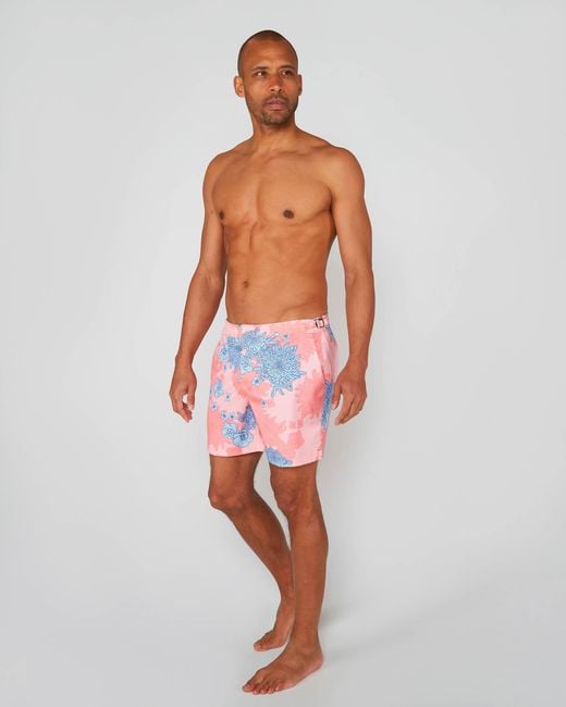 Lords of Harlech Pink Pool Mumms Dream Swim Short for men