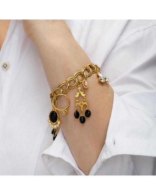 Caramel Vintage Jewellery Metallic Vintage Remember Me Bracelet
