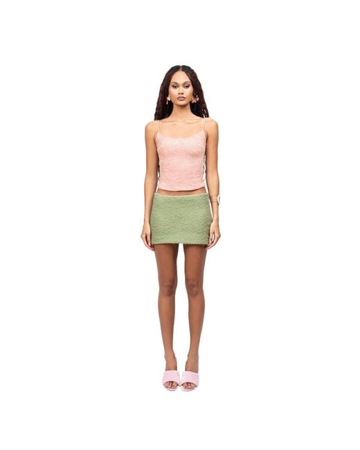 28Natelier Pink Sequins Top