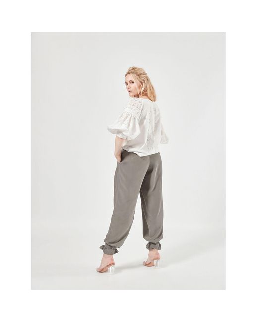 Helene Galwas Multicolor Pants With Wide Leg