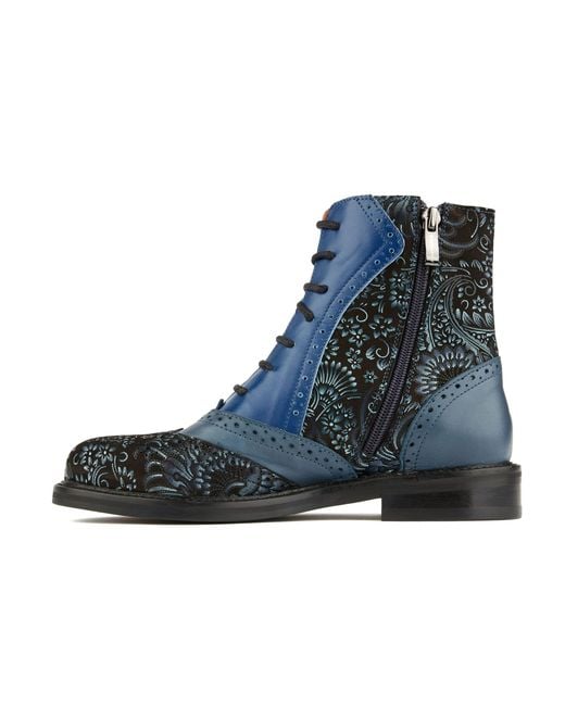 Embassy London USA Blue Brick Lane Boots