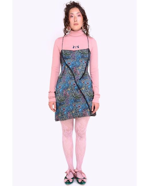 Natalia Petruch Pink Daphne Turtle Neck Sweater