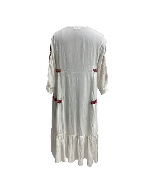 Zasta Studio White Summer Thread Edition Dress Three