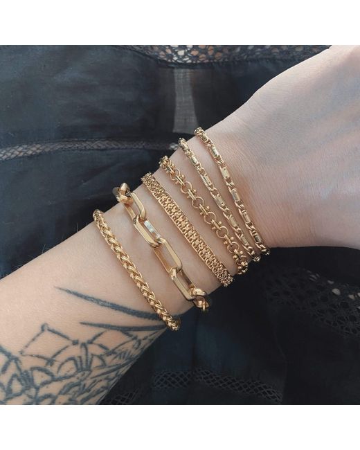 IN CAUDA VENENUM Metallic Parvati Bracelet