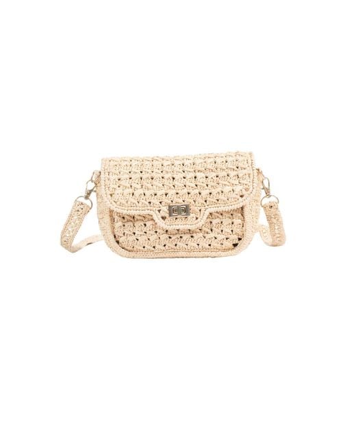 Zanatany Concepts Natural Cassie Raffia Bag