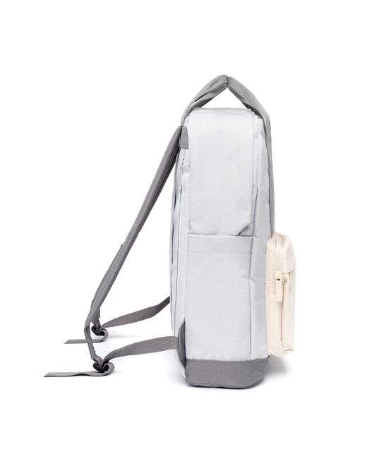 Lefrik Gray Capsule Backpack Concrete Block