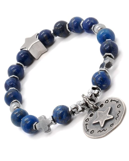 Ebru Jewelry Blue Star Lapis Lazuli Bracelet