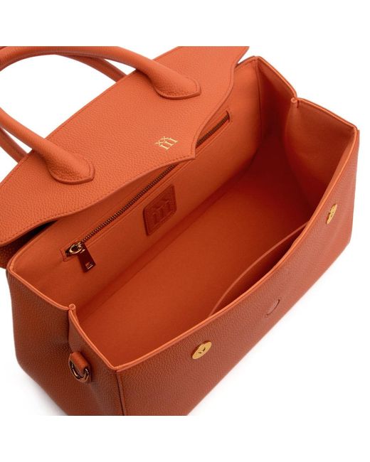 Xxiii Orange Scallop Tote