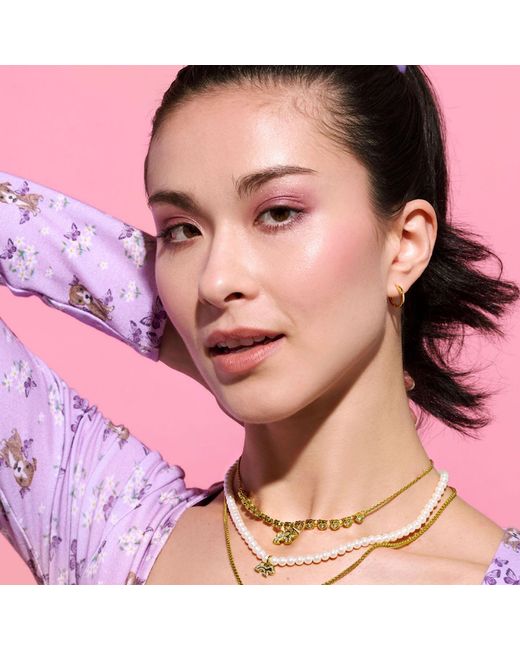 Cloud Haven Metallic Pit Bull Hoops