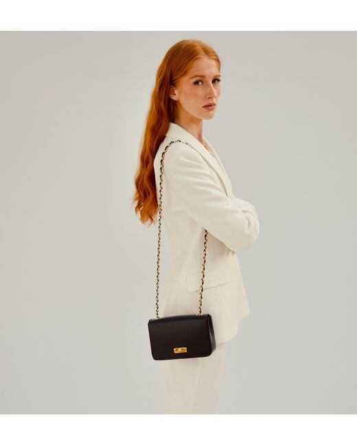 Apatchy London Black The Grace Leather Bag