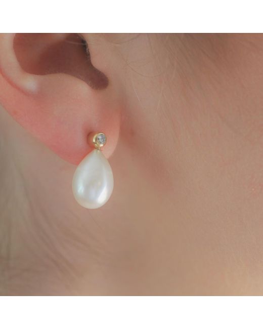 GEM BAZAAR Pink The Pearly Gates Earrings