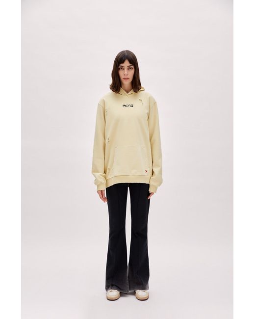 Pcfg Natural Neutrals Destroyed Hoodie