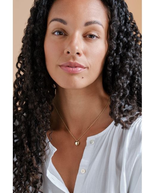 Emma Holland Jewellery Metallic Heart Pendant