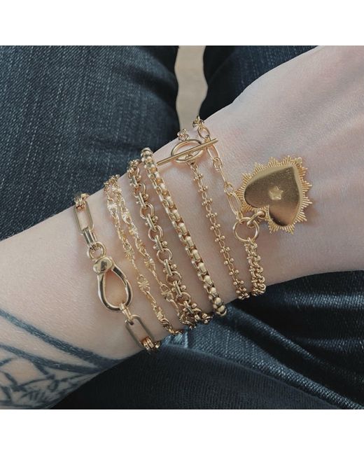 IN CAUDA VENENUM Metallic Yoku Bracelet