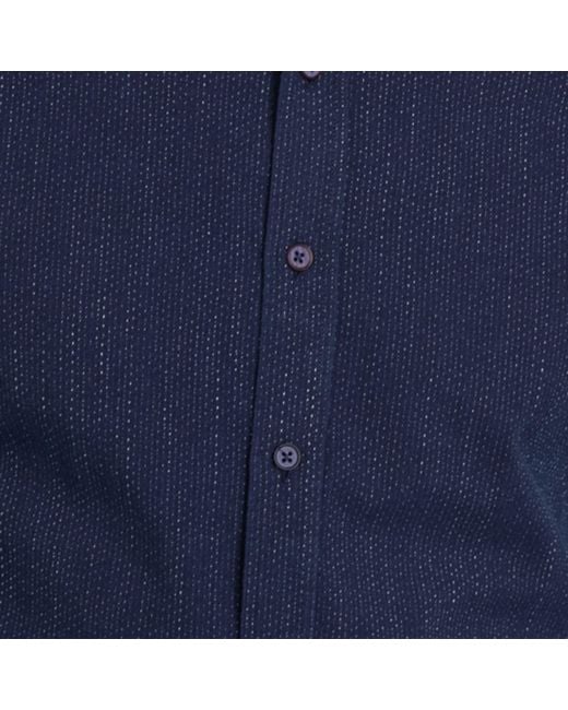 Vustra Blue Storm Button-Down Shirt for men