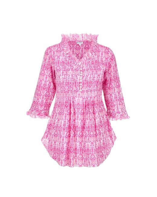 At Last Pink Sophie Cotton Shirt